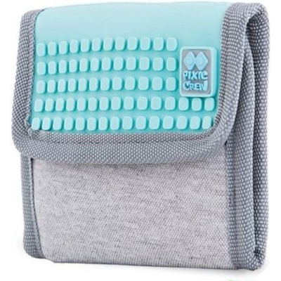 PIXIE CREW креативен портфейл сив/тюркоазен PIXIE CREW | Siv | Момчешки | UNI