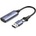 UGREEN HDMI адаптер Ugreen CM489, USB-A / USB-C, сив (40189)