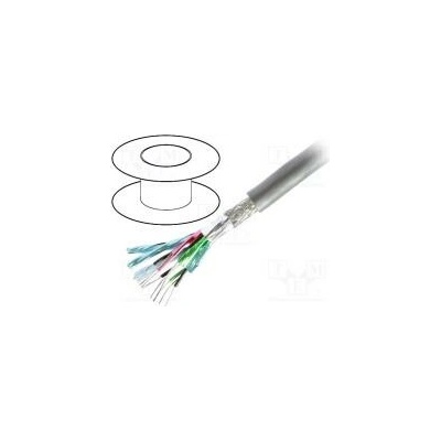 Belden 8164 Vodič RS232,RS422 lanko Cu PVC chromová 30m CPR Eca 300V
