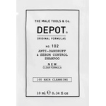 Depot 100 Hair Cleansing No. 102 Clear Formula, шампоан против пърхот и за контрол на себума, ботанически комплекс, 10 мл