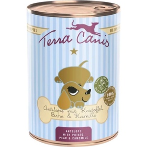 Terra Canis Папийон Антилопа с картоф, круша и лайка 400 г