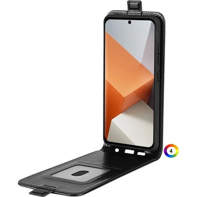 Xiaomi Redmi Note 13 Pro+ Flip3 Кожен Калъф и Скрийн Протектор