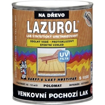 Lazurol Vonkajší podlahový lak S1020 0,75 l