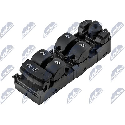 NTY Ovládací Panel Mechanismu Oken Volvo S60 2019-, S90/V90 2017-, V60 2019-, V60 CC 2019-, XC60 2018-, XC90 2016-/s Dětskou Pojistkou (31433407)