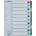 ESSELTE Регистър ESSELTE Mylar A/4 ламиниран картон 1-10 100161 (100161)