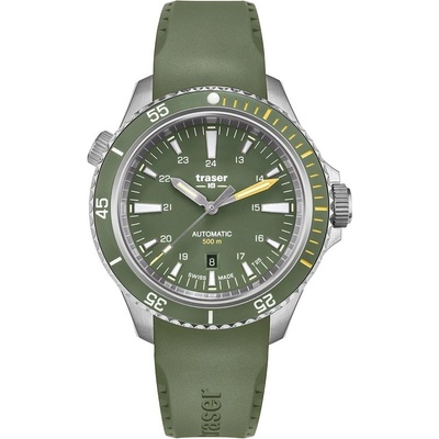 Traser P67 Green zelená pryž
