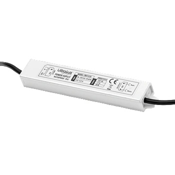 Image 1 of ULTRALUX ТРАНСФОРМАТОР ЗА led ЛЕНТА ip67 12v dc 20w (zwj1220)