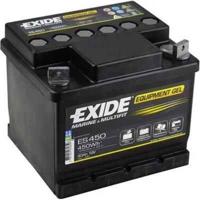 Exide Equipment Gel 40Ah 280A right+ ES4500