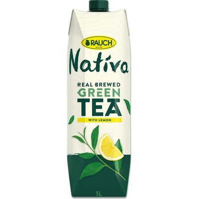 Rauch Nativa Green Tea Lemon 1 l