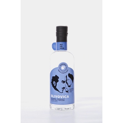 Samaria Ovocný Liehovar Natural Product Slivovica 50% 0,5 l (čistá fľaša)