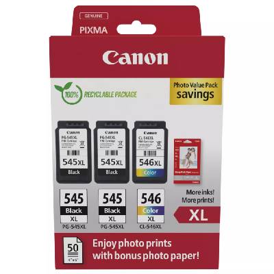 Консуматив, Canon PG-545XLx2/CL-546XL PVP (8286B015AA)