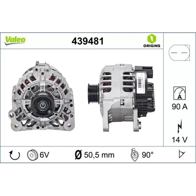 VALEO Alternátor VA 439481