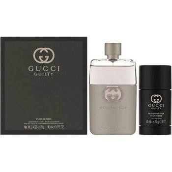 Image 1 of Gucci Guilty Pour Homme Gift Set - EDT 90 ml + Deo Stick 75 ml за мъже