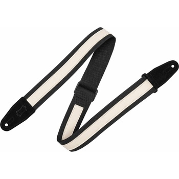 Levy's Cotton Combo Black & Cream Колан за китара (MC2CG-BLK-CRM)