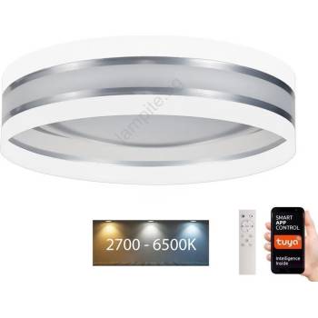 BELIS LED Димируем плафон SMART CORAL LED/24W/230V Wi-Fi Tuya бял + д. у (BE0871)