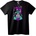 NOONEBRAND Тениска с Skull и карти - L, White