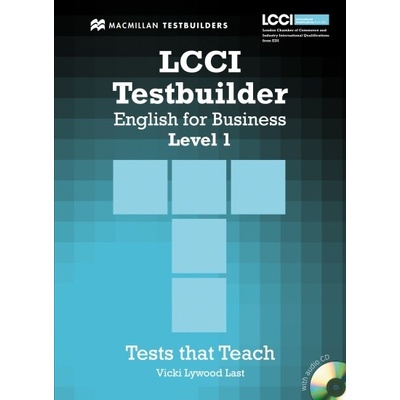 LCCI Testbuilder 1 + Audio CD Pack
