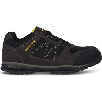 Dunlop Мъжки обувки Dunlop Austin Steel Toe Cap Shoes Mens - Charcoal/Yellow