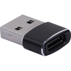 VCOM USB адаптер VCom CA435M, USB 2.0 AM към Type-C F, Aluminum shell, 480Mb/s (CA435M)
