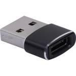 VCOM USB адаптер VCom CA435M, USB 2.0 AM към Type-C F, Aluminum shell, 480Mb/s (CA435M)
