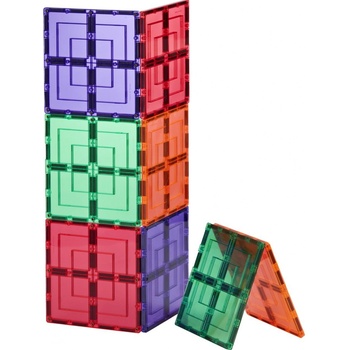 Learn & Grow Magnetická stavebnice - velké čtverce