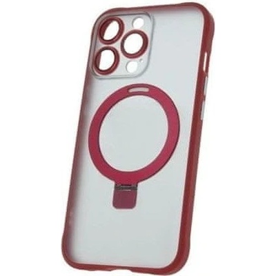 Forever Silikonové TPU Mag Ring pro iPhone 13 Pro červené