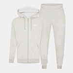 PUMA Анцуг Puma Men's Fleece Tracksuit - Grey/White