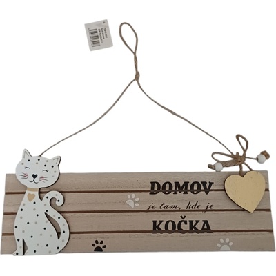 Nástěnná dřevěná dekorace