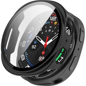 Techsuit Протектор за Samsung Galaxy Watch8 40mm - Defense360 Pro + Скрийн протектор - черен