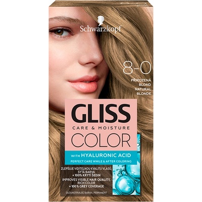 Schwarzkopf Gliss Color barva na vlasy Blond 8-0