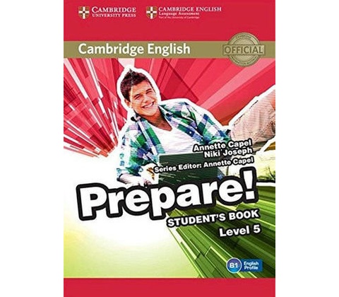 Prepare! Level 5 Student's book Učebnice