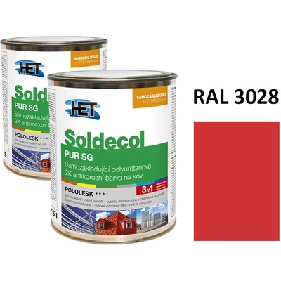 Soldecol PUR SG 0,75L RAL 3028