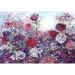 Grafika Art Puzzle - Puzzle Sally Rich: Sweet William with Butterflies - 1 000 piese