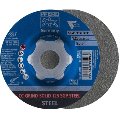 Pferd Brusný kotouč 125 x 22,23 mm 64187126
