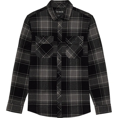 Fox Traildust Flannel pánská košile black