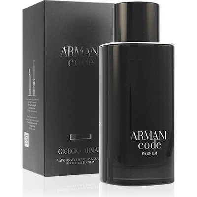 Giorgio Armani Code Parfum parfém pánský 50 ml plnitelný flakon flakón