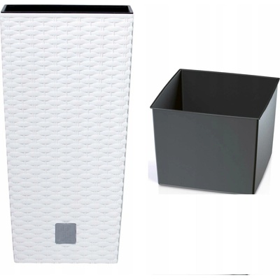 Prosperplast Rato square bílý 32,5 x 32,5 x 61 cm