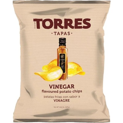 Torres Chipsy s príchuťou octa 125g