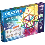 Geomag Магнитен конструктор Geomag - Блестящ, 142 части (G537) - ozone