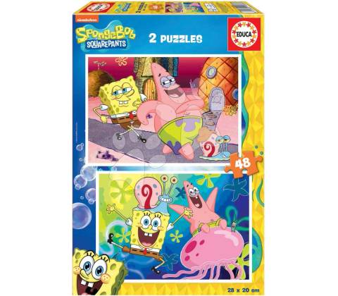 Educa Sponge Bob 2x48 dielov