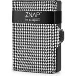 Slimpuro ZNAP Slim Wallet, 8 карти, отделение за монети, 8 x 1, 5 x 6 см (Ш x В x Д), защита RFID (ZNAPHoundstBlack8) (ZNAPHoundstBlack8) - klarstein