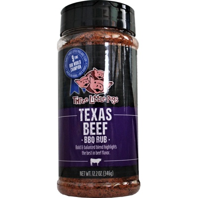 Three Little Pigs Grilovacie korenie Texas Beef BBQ Rub 346g