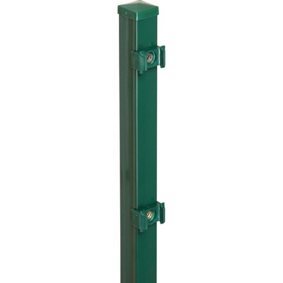 Stĺpik s upínacími platničkami 260 cm, zelený
