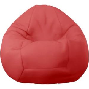 Pufrelax Пуф круша 520л. , Nirvana Gigant - Teteron Red, За открито, Перящ се калъф, Пълнеж от Полистиролни перли (PUF-G-NGG-TEX-RED)