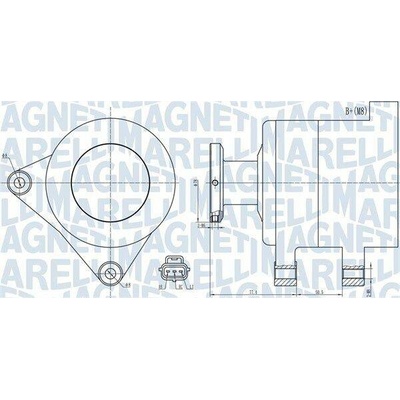 Generátor MAGNETI MARELLI 063731999010
