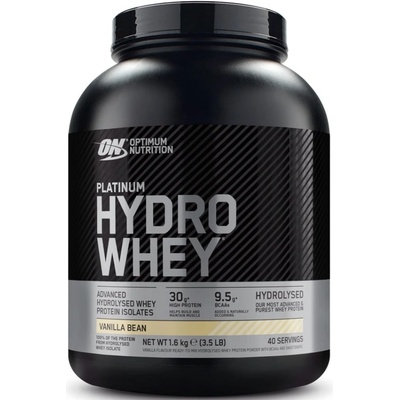 Optimum Nutrition Platinum Hydro Whey, ванилия, 1.6 kg, Optimum Nutrition