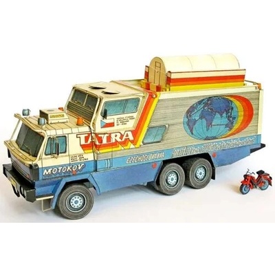 Papierový model Tatra 815 GTC „Tatra okolo sveta“
