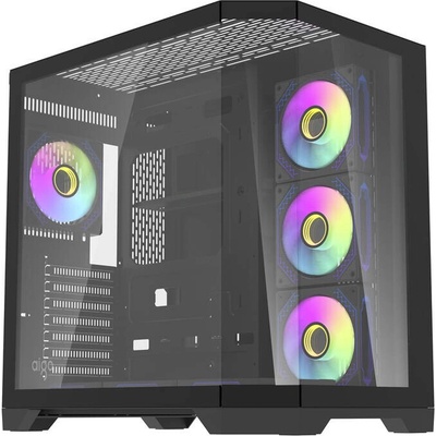 Darflash FT418 PRO + 7 Fans aRGB Black
