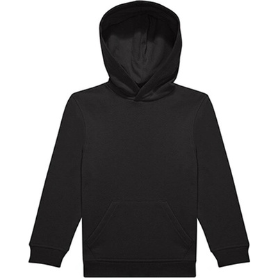 B&C detská mikina s kapucňou WK002 Black