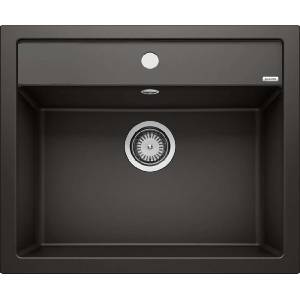 BLANCO Dalago 6 - Мивка от Silgranit, 62x51 см, черна 525874 (525874) Мивка за вграждане